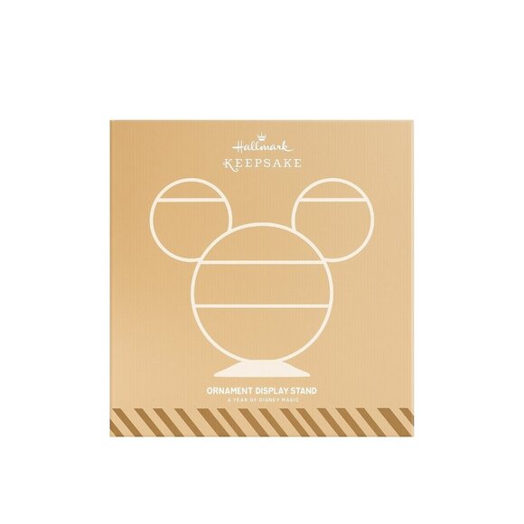 Mickey Mouse Ears Hallmark Keepsake Year of Disney Magic Ornament Display Stand - Picture 1 of 14